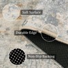 Morebes Modern 2x4 Bathroom Runner Rugs, Washable Abstract Rug Runners