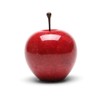 Marble Apple Small Marble Apple Small Red Interior Marble Paperweight