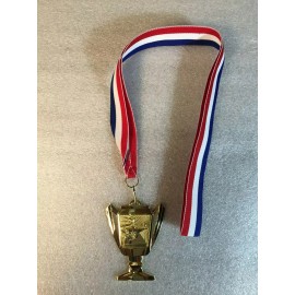 self Reading Teacher School Metal Ribbon 16" Teacher School Award