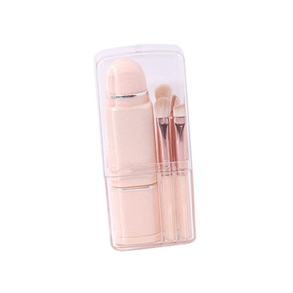 Mikinona Makeup Brush Set Telescopic Design Translucent Powder Brush for
