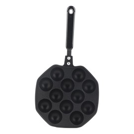 Takoyaki Pan with 12 Cavities Non-Stick Aluminium Takoyaki Pan Octopus Ball Pancake Maker Baking Mould Cooking Tool