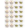 24 x PRE CUT THANK YOU TEACHER STAR IMAGE EDIBLE