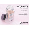 Himalayan Secrets Natural Pink Cooking Salt in Refillable French Glass