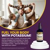WellnessOne Ionic Potassium Supplement - Potassium Chloride Drops for Fast