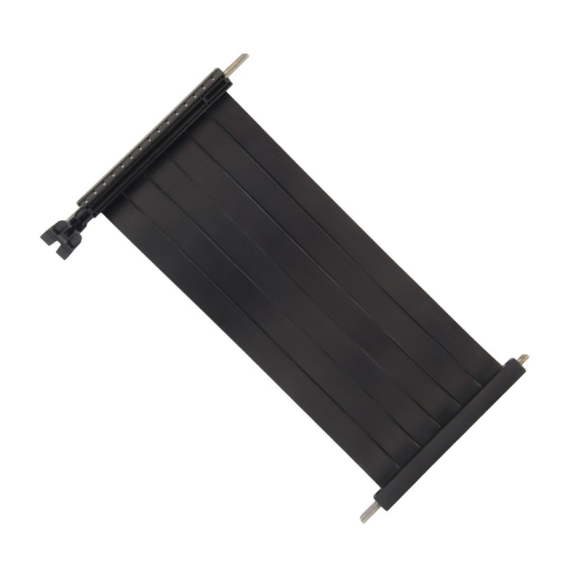 PCIE 3.0 X16 Riser Cable 180 Degree High Speed Flexible