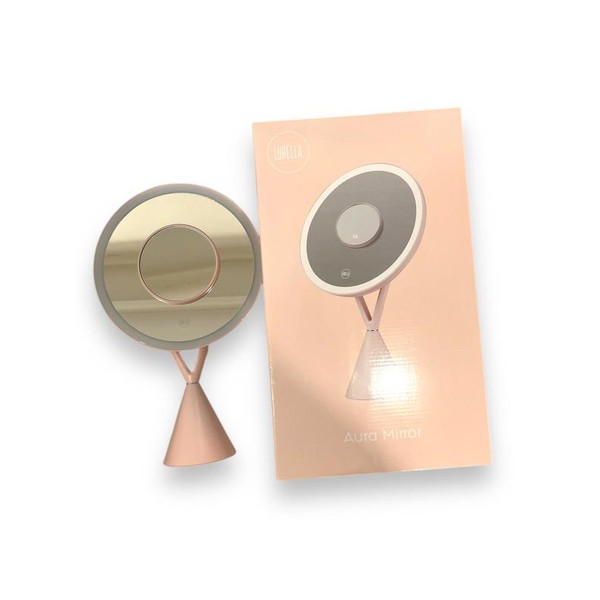 Aura Mirror with Magnifying 5x attachment - Perfect for Any