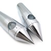 HTTMT MT030-010- Chrome 1" 25mm Spike Billet Handelbar Riser 4"
