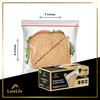 100 x LuxLiv ® Plastic Sandwich Bags & Pen –
