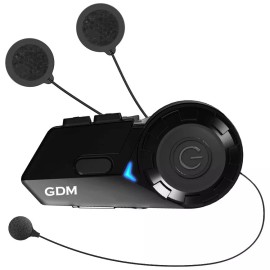 GDM SuperSonic Motorcycle Helmet Bluetooth headset