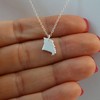 FashionJunkie4Life Sterling Silver Missouri State Charm Necklace, 18 Inch