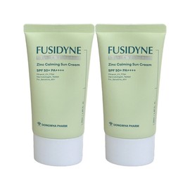 Fushidain Derma Trouble Zinc Calming Sun Cream 50ml (SPF50+) 2 Pieces / Circle / 후시다인 더마 트러블 징크 카밍 선크림 50ml(SPF50+) 2개  써클