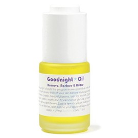 LIVING LIBATIONS - Organic/Wildcrafted Goodnight Oil Eye Makeup Remover (0.5 fl oz / 15 ml)