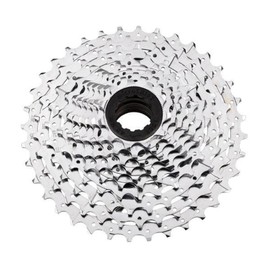 Microshift H10 Cassette - 10 Speed, 11-32t, Silver, Chrome Plated