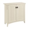 Bush Salinas Small Storage Cabinet with Doors and Shelves in