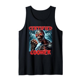 Certified Gooner I Paused My Gooning Sesh To Be Here Cringe Tank Top