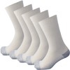 Hayashi (700) Men's Socks, Round Toe, Set of 5, Military