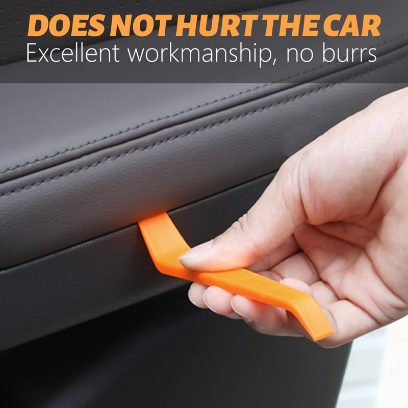 TORMEN 4-Piece Car Decoration Removal Tool Car Pry Tool Kit