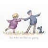 Heritage Crafts Cross Stitch Kit - You Make Me Feel