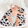 Mindsoft 2 Pcs Mini Portable Crib Sheet 24 in. x