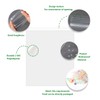 200Pcs Small Zip Plastic Bags, 3.5 x 5 Inches Resealable