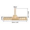 sourcing map Tee Brass Barb Fitting Reducer 3 Way, Fit