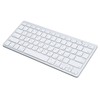 Ultra Thin Keyboard BT Wireless Splashing Proof Bilingual Language Keypad