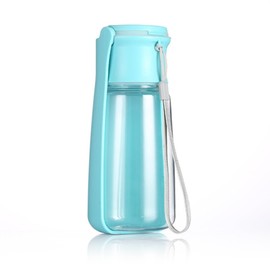Dog Drinking Bottle, Foldable Dog Water Bottle with Drinking Dispenser for On the Go, Travel, Outdoor, Walking, BPA-Free for Dogs, Cats, Pets