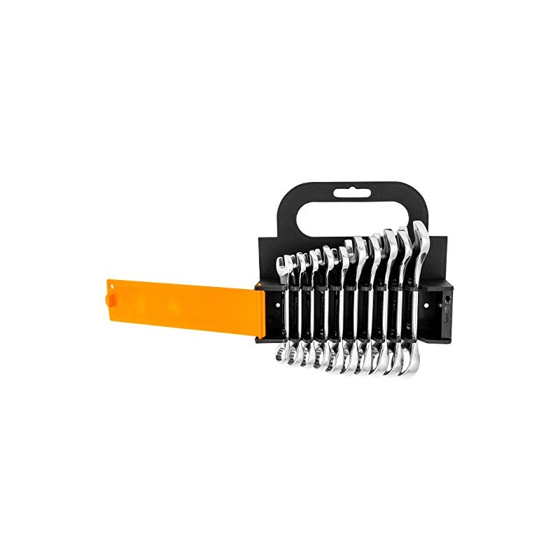 RICHMANN Exclusive Short Stubby Spanner Set Wrenches Set 10 pcs,