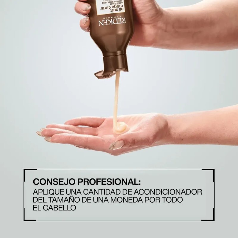 Acondicionador Redken All Soft Mega Curls Envase De 300 Ml