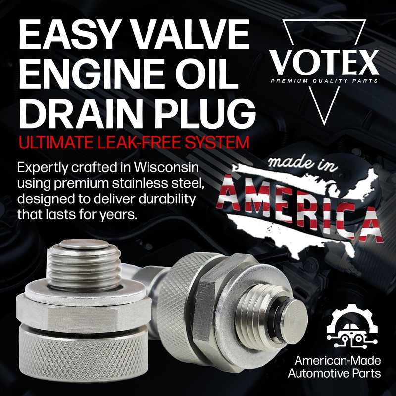 Votex - Oil Drain Valve fits DuroMax XP13000X Generator -