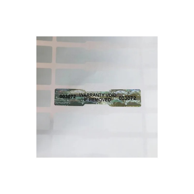 42 Hologramas De Seguridad Tipo Panal Con Folio 50mmx10mm
