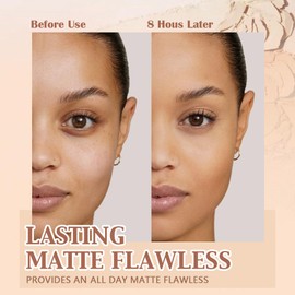 FeiCuiYun Oil Control Face Pressed Powder, Matte Smooth Flawless Setting Powder Makeup, Clarifying Finishing Powder, Waterproof Long Lasting, Cruelty Free, 0.35Oz (03 Pure Beige)