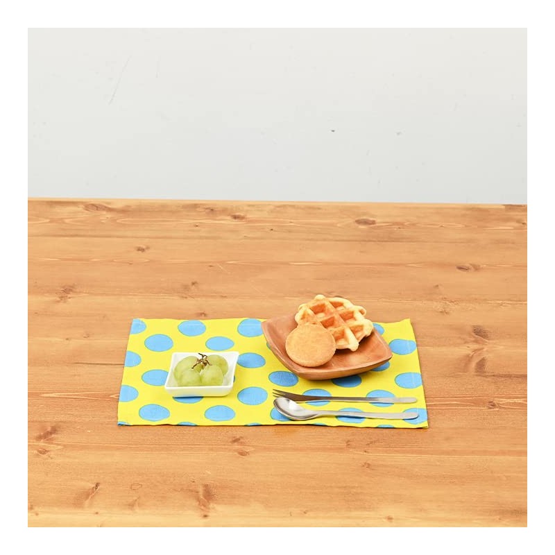 fabrizm 1151setzyebl Children's Placemats, Made in Japan, Set of 4,
