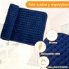Almohadilla Térmica Cojín Eléctrico 10 Niveles Temperatura Color Azul