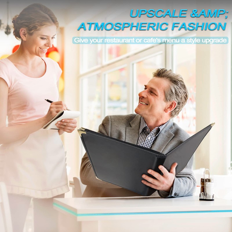 Menu Book A4 2 Set Menu Table 4 Pages and