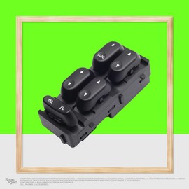 SEEU AGAIN 1L2Z14529BA interruptor de ventana de control maestro delantero izquierdo lado del conductor compatible con Ford F250 F350 F450 F550 Explorer Excursio Crown Victoria/Mercury Marauder Mountaineer Grand Marquis