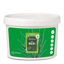 Aloe Vera Gel, 100% Natural, Pure and Organic, Cosmetic Preparation, Moisturises and Repairs Body, Face and Hair, Organically Grown in Andalusia, Spain, 1000 ml | Moisturises and repairs, for body, face and hair, organic cultivation in Andalusia, Spain