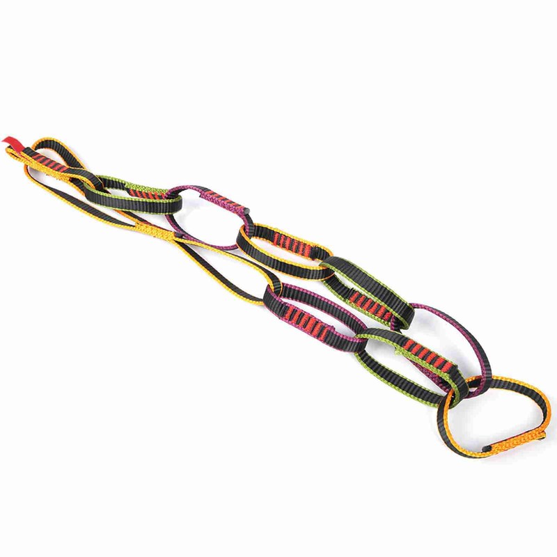 Outdoor Nylon Climbing Equipment Downhill Forming Ring Sling Daisy Chain