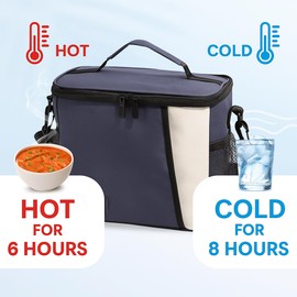 Lunch Box Cooler Bag – Insulated Lunch Cool Box for Work | Keep Cool Lunch Bag | Durable Mens Cool Bag for Office, Travel & Outdoor | Lunch Cooler Bags for Men