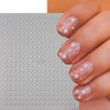 Star Nail Stickers Glitter Star Nail Art Decals Cute Independence