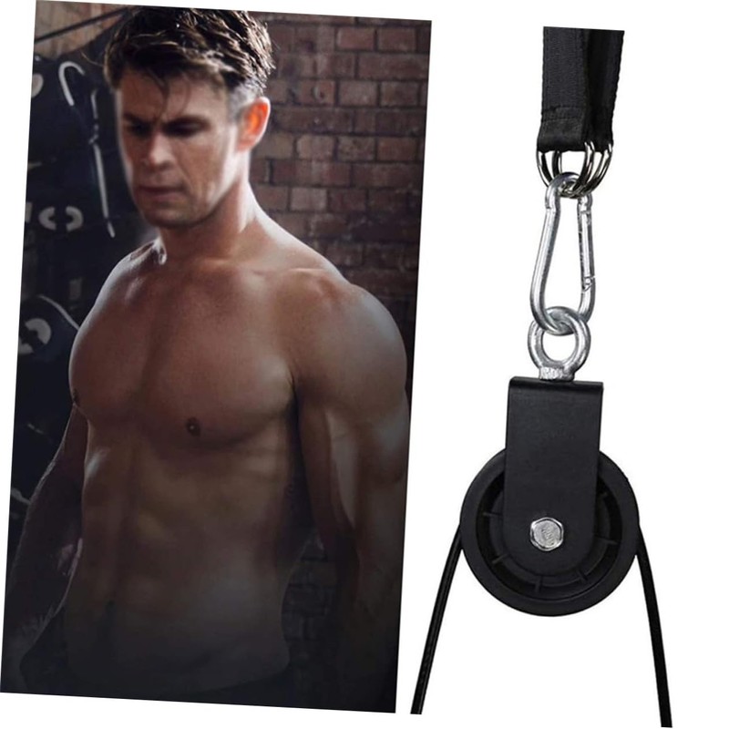 GRIRIW 1 Set Fitness Pulley System Silent Lifting Bearing for