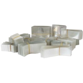 96 x 28 mm Clear Plastic PERFORATED Shrink Band for Jar/Bottle Cap Fits (52–58) mm Diameter - VARIOUS SIZES - Pack of 1000