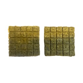 Generic 50/100 Pieces Rockwool Cubes, Green, 14x14x5cm, 50pcs, Hydroponic Grow Media for Cuttings, Cloning, Plant Propagation