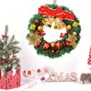 Bacucine Christmas Wreath 12 Inches Christmas Decorations Artificial Winter Garland