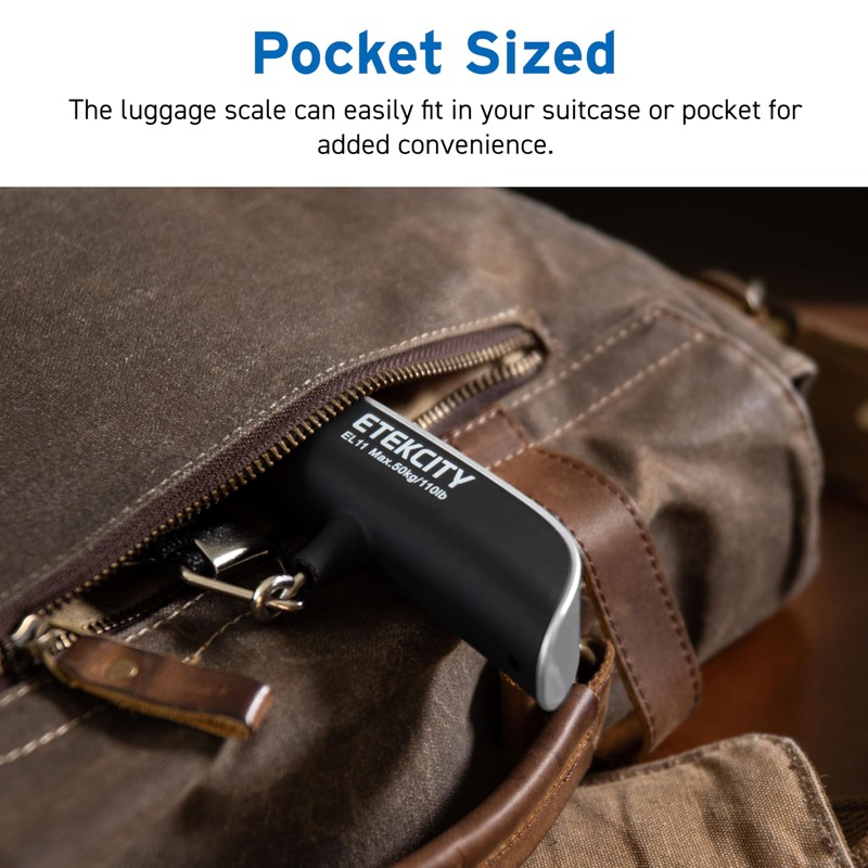 Etekcity Luggage Scale, Travel Essentials, Digital Suitcase Weight Scales for