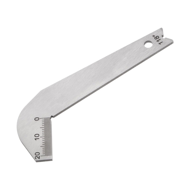 sourcing map Drill Bit Gauges 118 Degree Drill Sharpening Gauge,