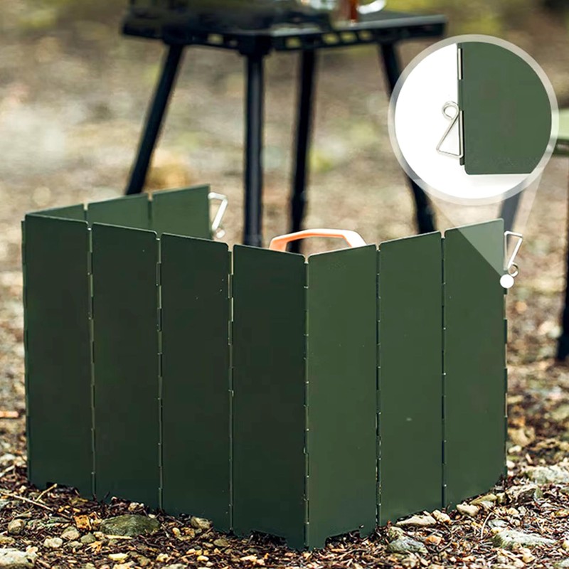 Bay Breeze Wind Screen Shield for Portable Stove 10 Folding