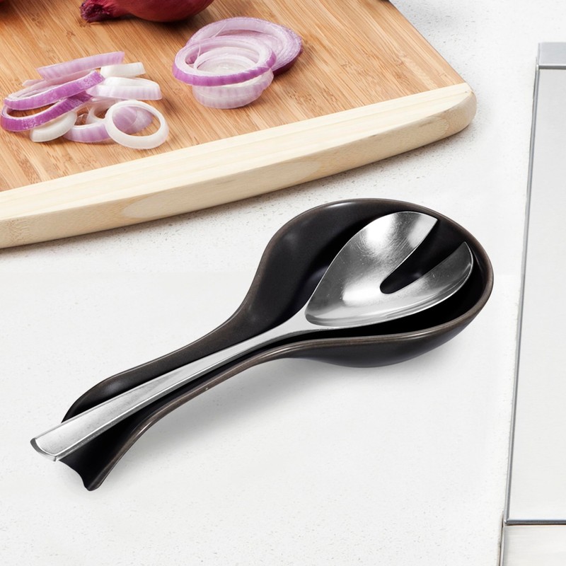 OGGI Ceramic Spoon Rest- Spoon Rest for Stove Top, Spoon