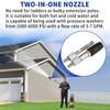 DZQPPC M5 Twist Nozzle for Pressure Washer Adjustable Long Range