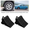 2Pcs Tire Stopper Blocks with Handle, Wheel Chock Universal Car